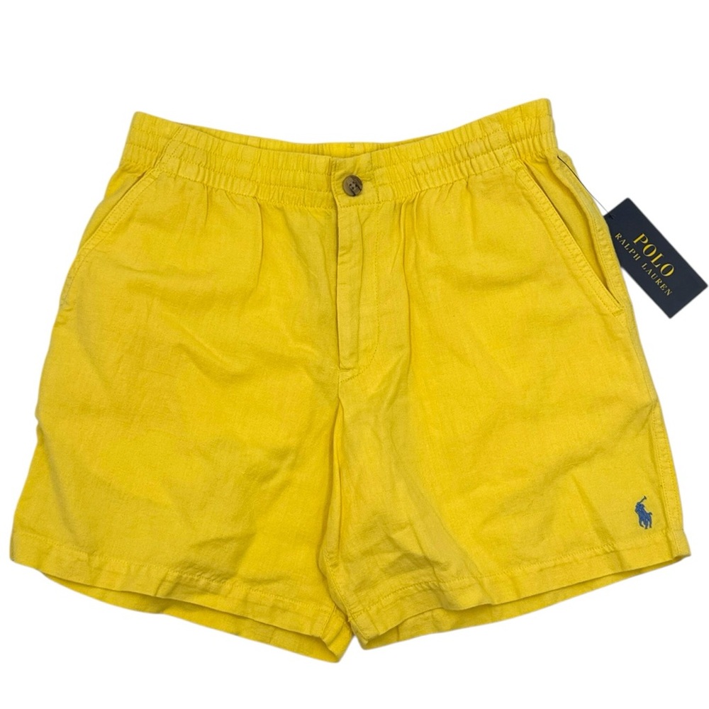 Polo Ralph Lauren Polo Prepster Linen-Blend Shorts Size 16